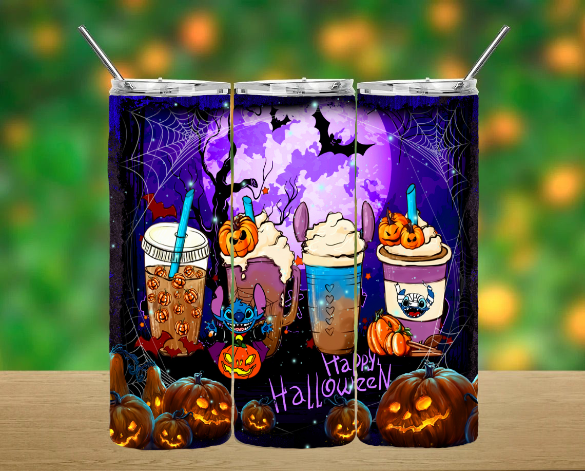Halloween Stitch Tumbler