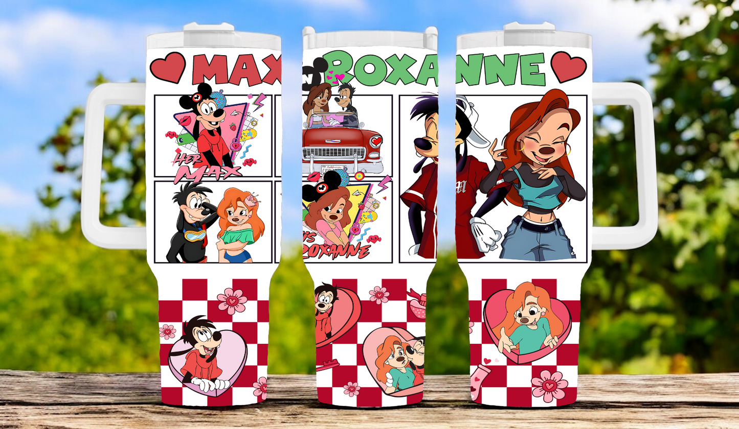 Max and Roxanne 40oz Tumbler