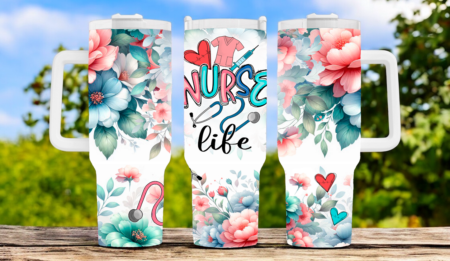 Nurse 40oz Tumbler