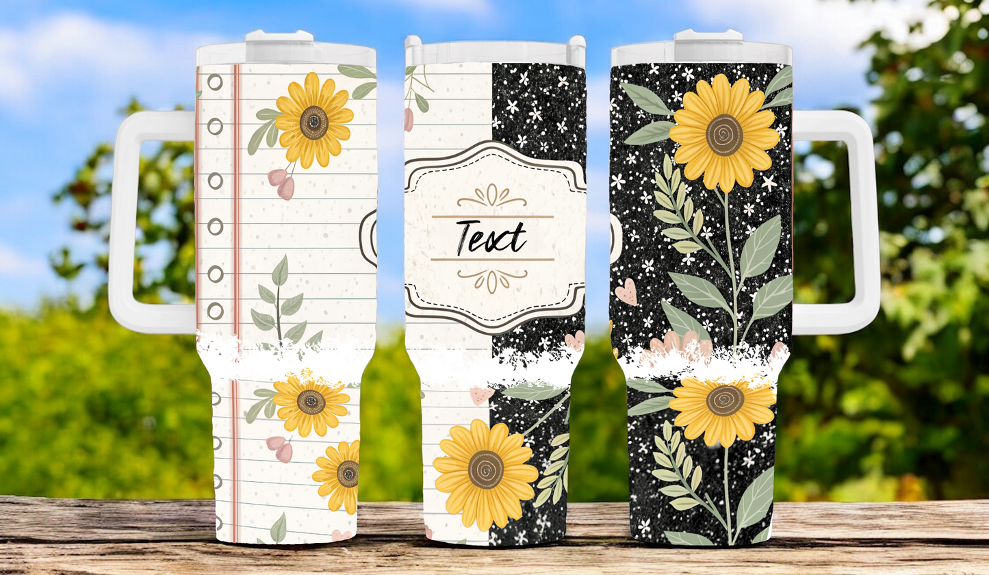 Sunflower 40oz Tumbler