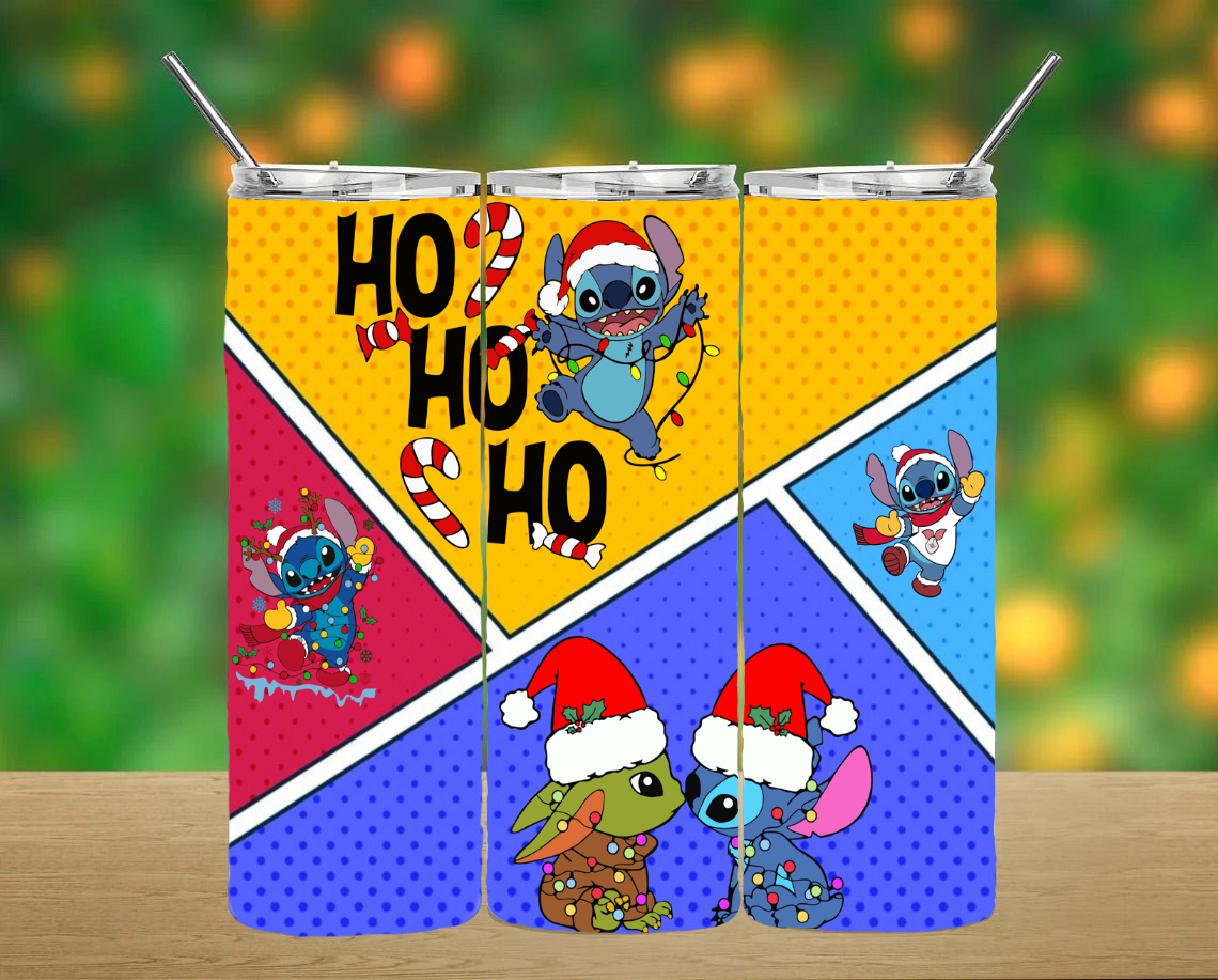 Christmas Stitch Tumbler
