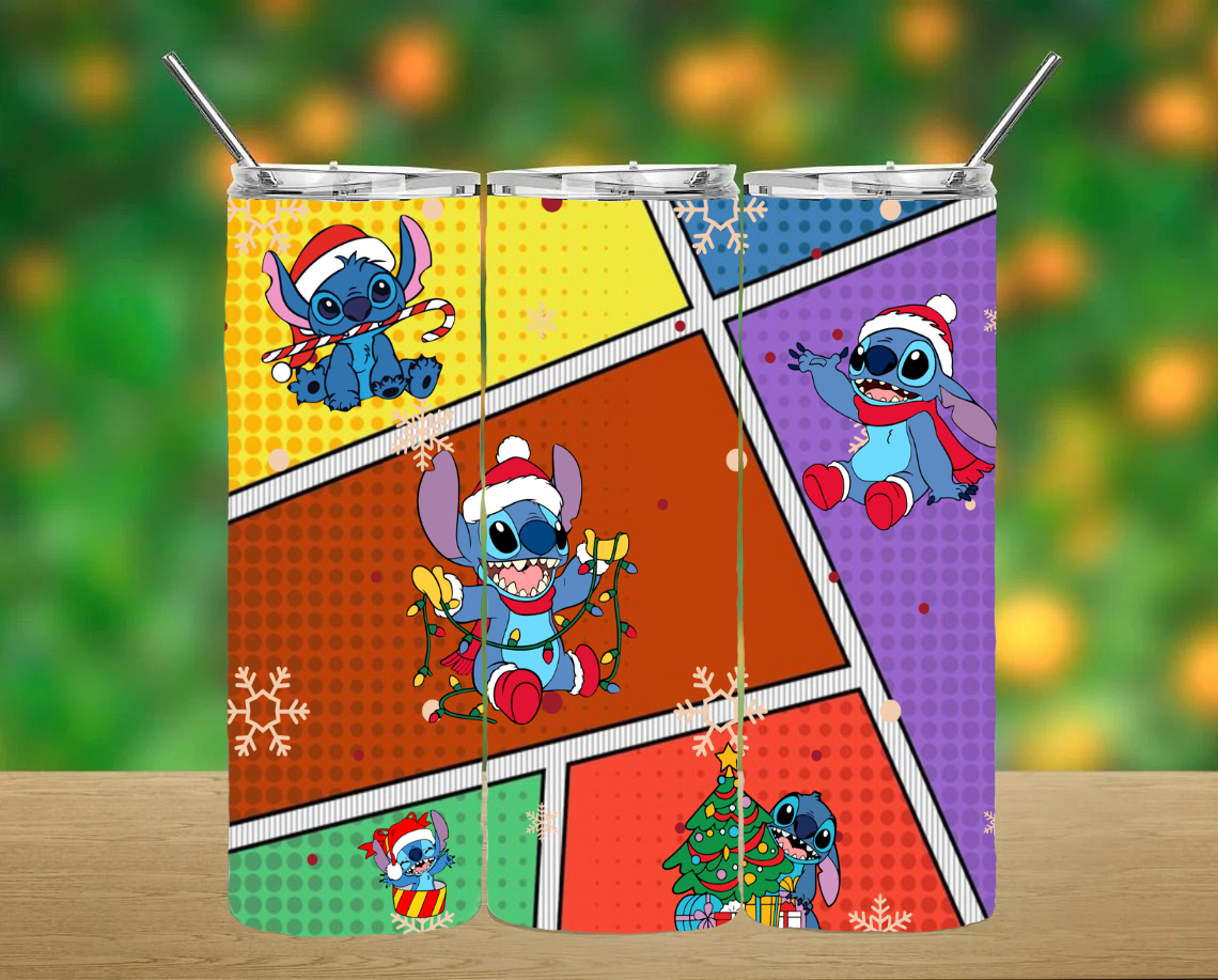 Christmas Stitch Tumbler