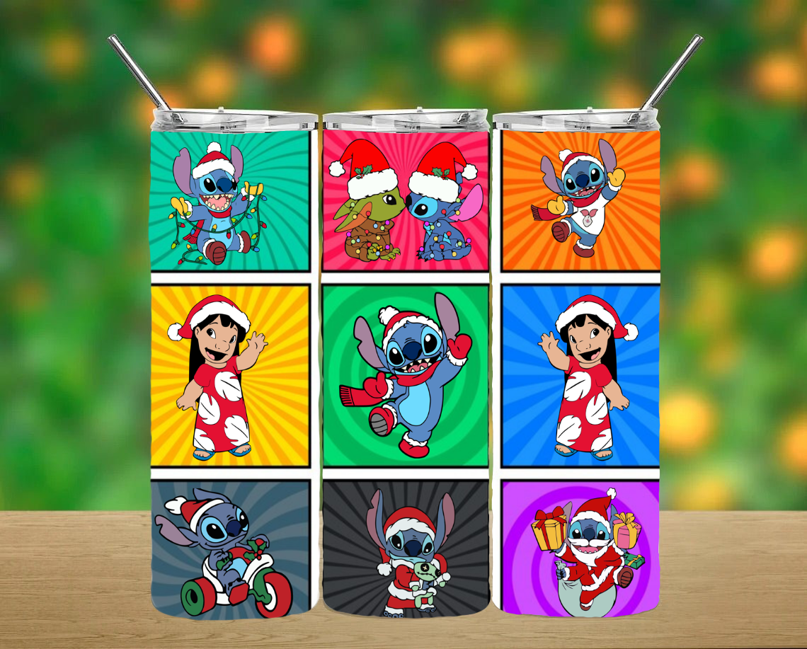 Christmas Stitch Tumbler