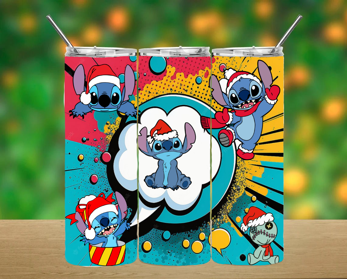 Christmas Stitch Tumbler