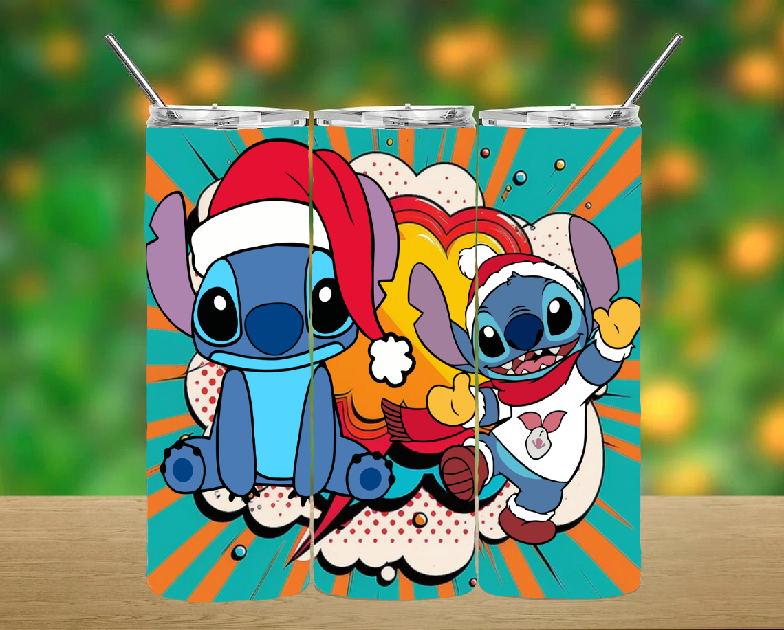Christmas Stitch Tumbler