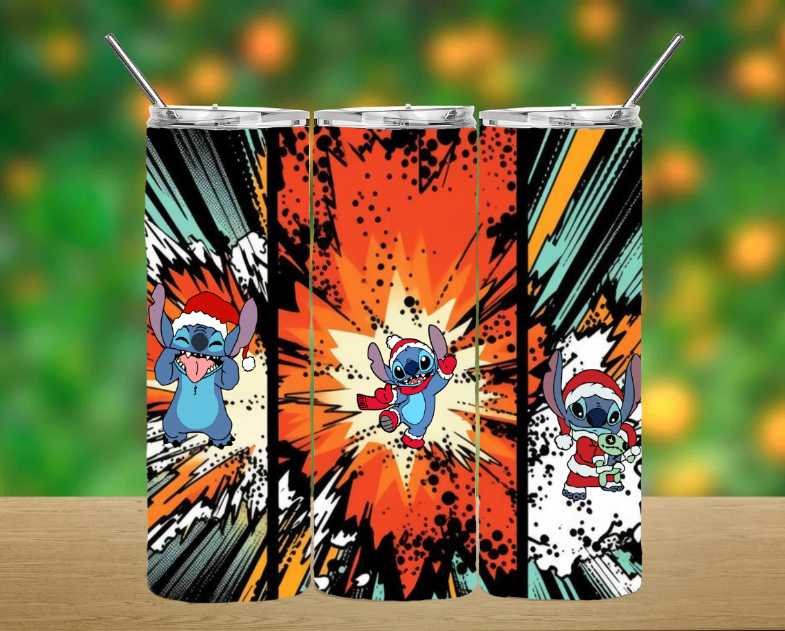 Christmas Stitch Tumbler
