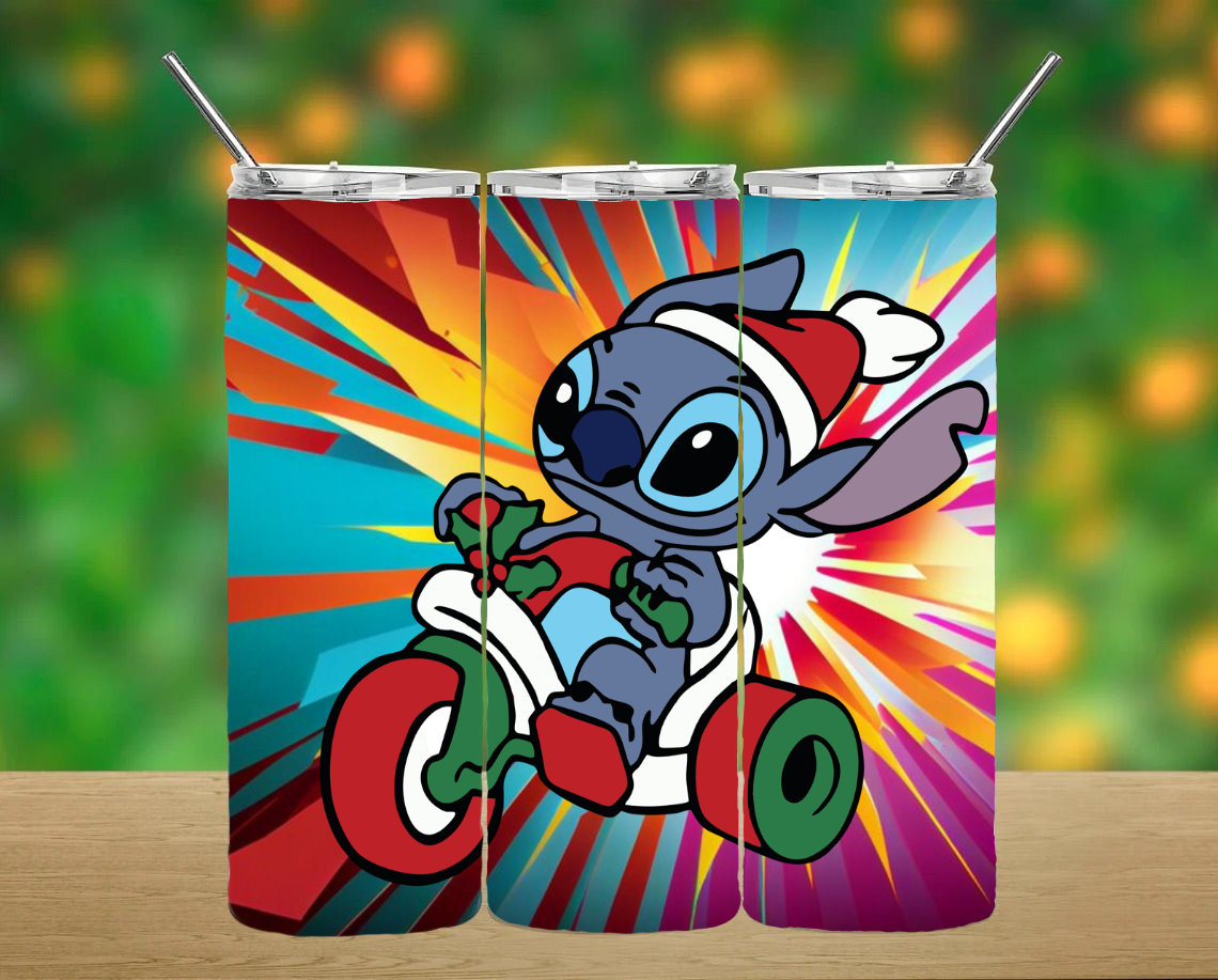 Christmas Stitch Tumbler