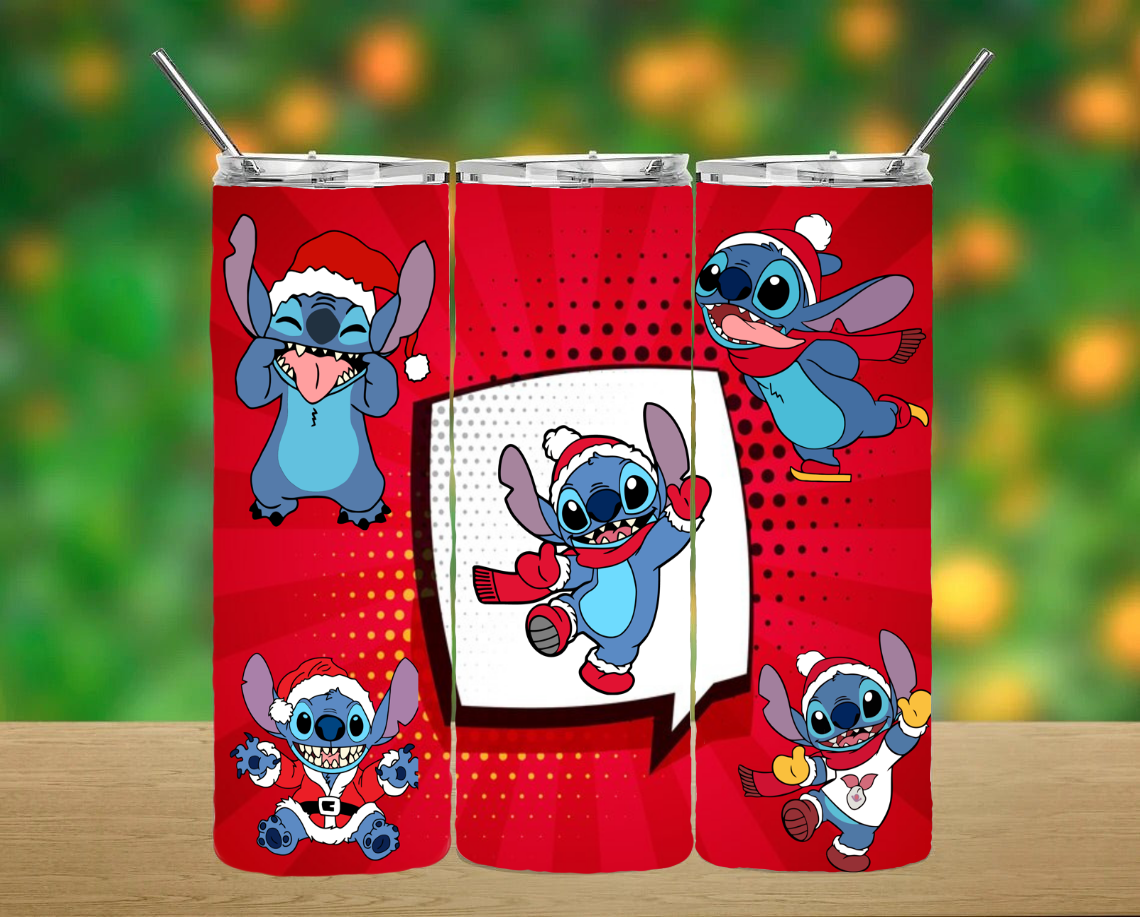 Christmas Stitch Tumbler