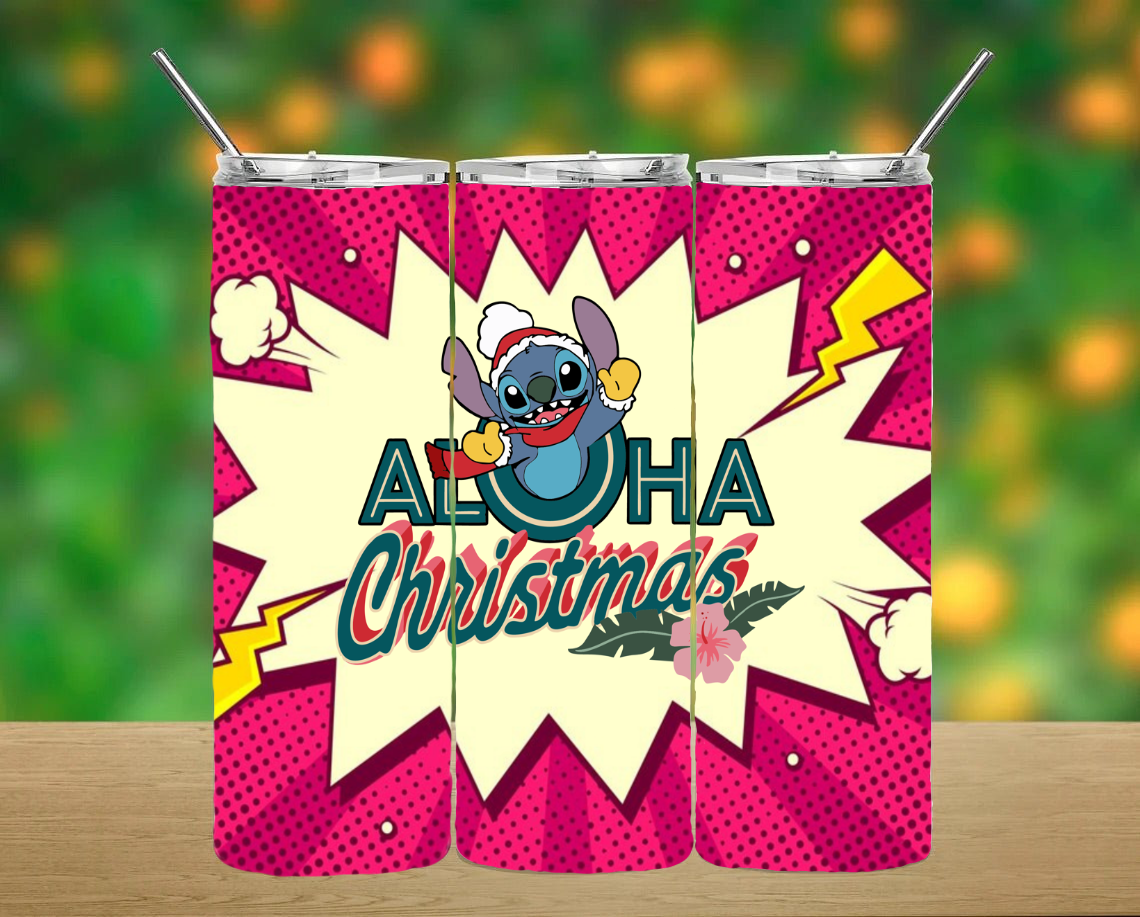 Christmas Stitch Tumbler
