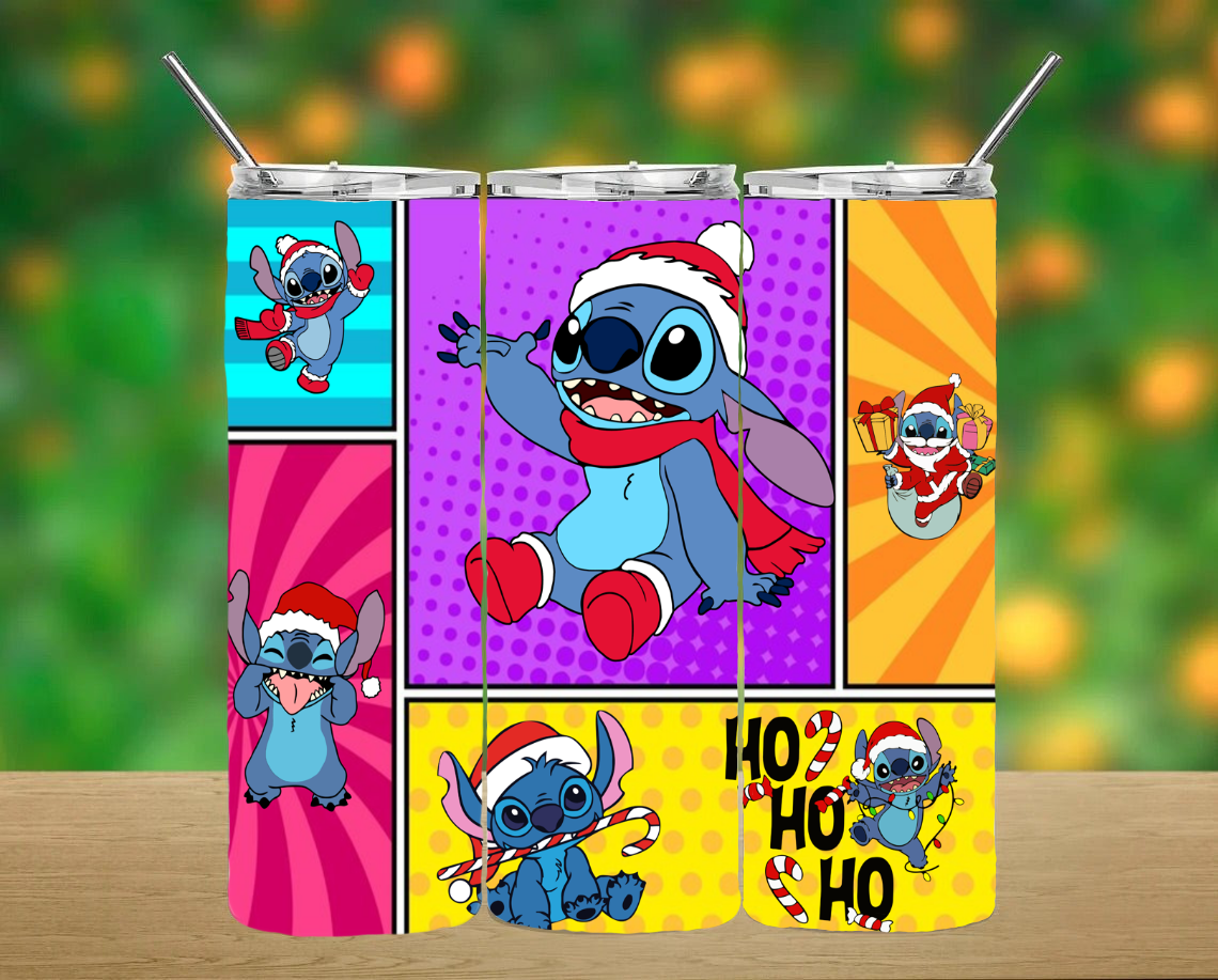 Christmas Stitch Tumbler