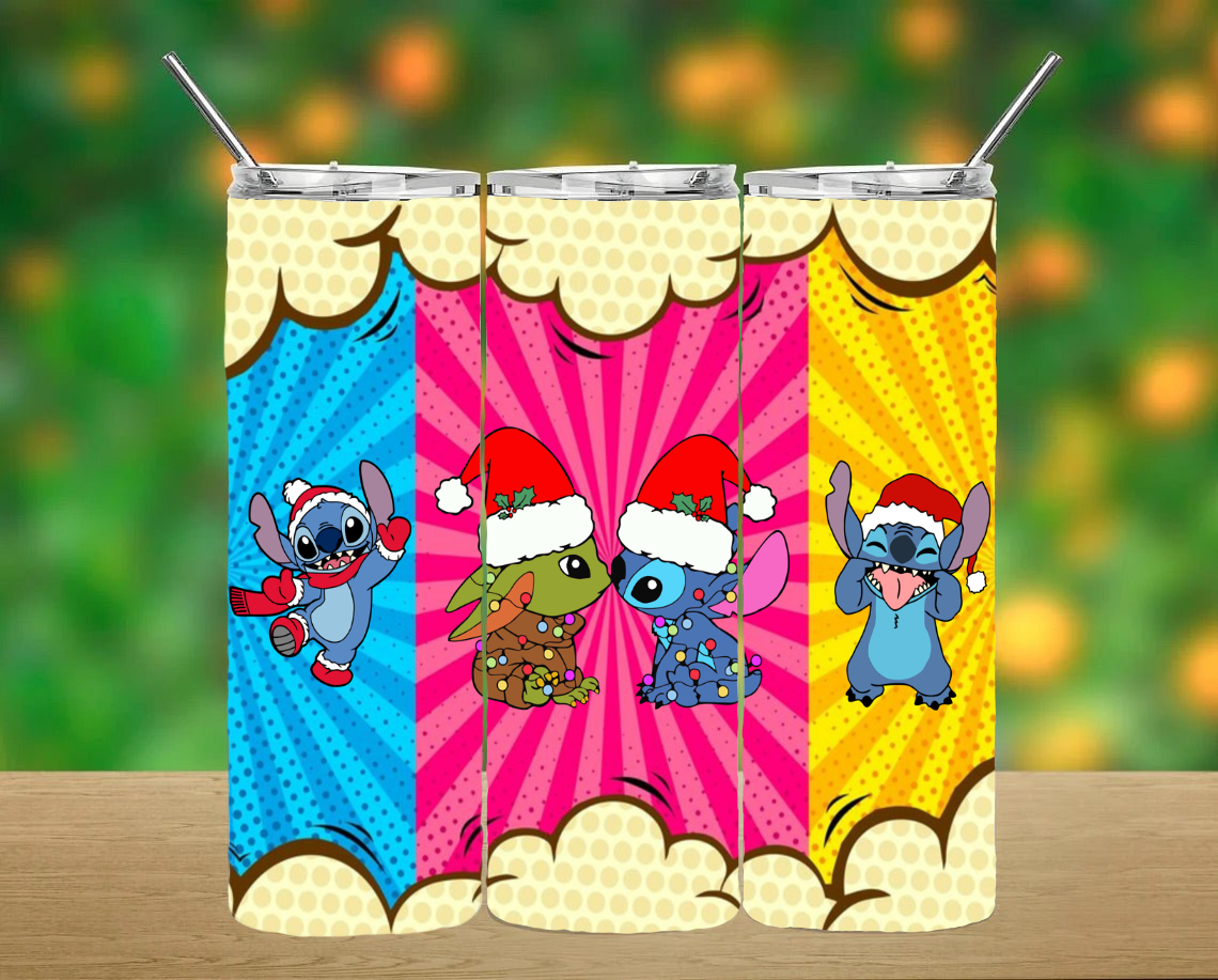 Christmas Stitch Tumbler
