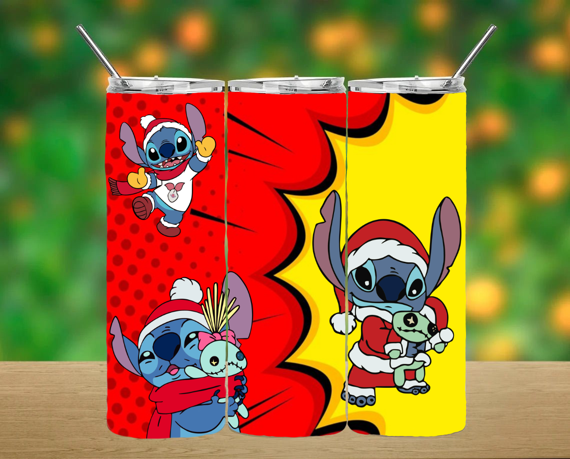 Christmas Stitch Tumbler