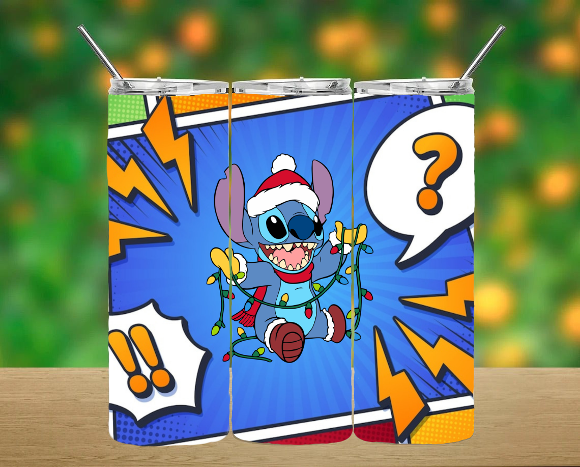 Christmas Stitch Tumbler
