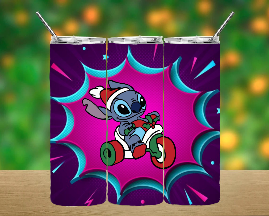 Christmas Stitch Tumbler