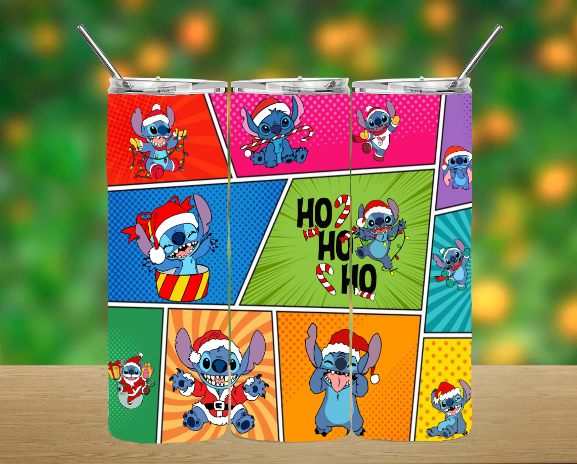Christmas Stitch Tumbler