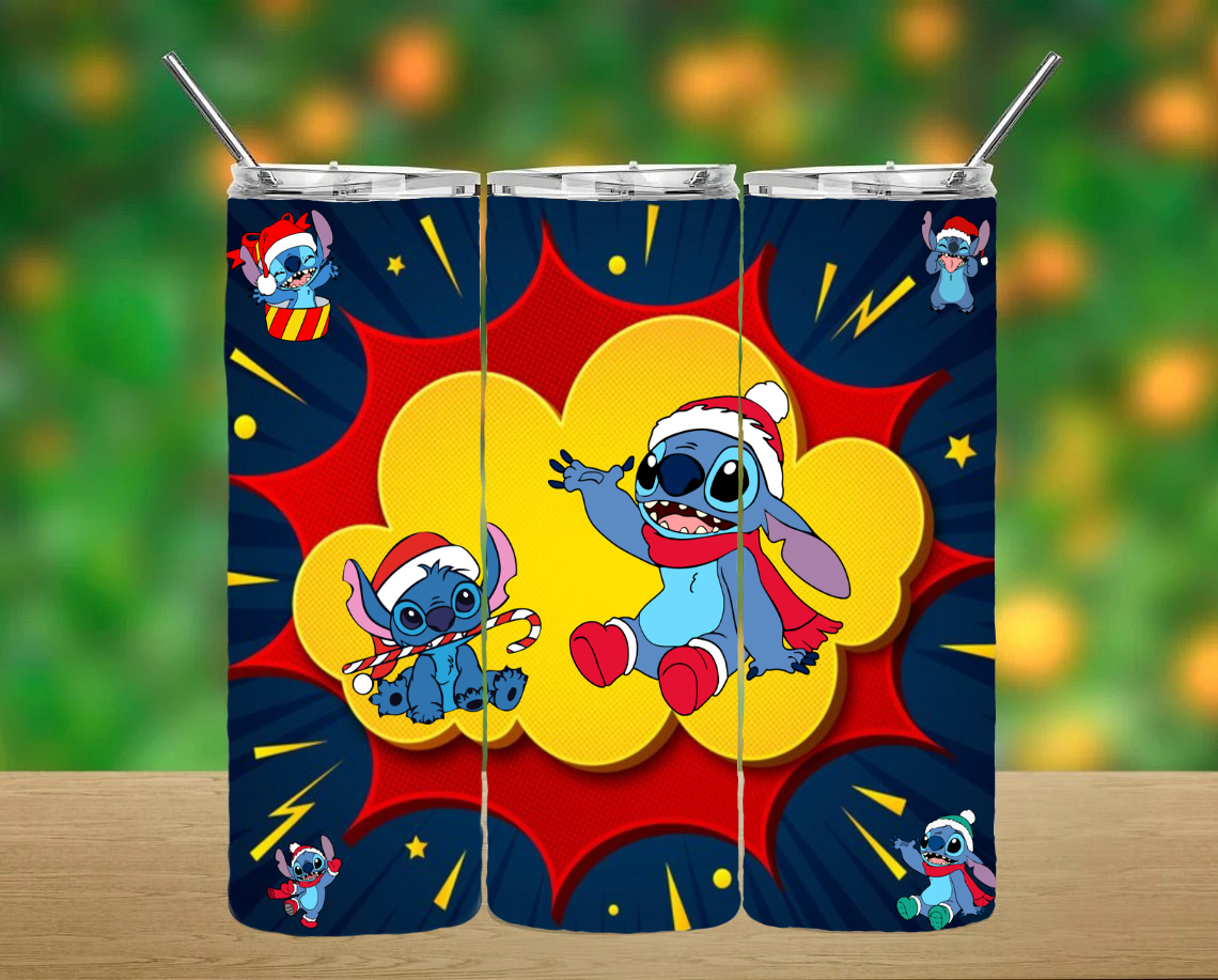 Christmas Stitch Tumbler