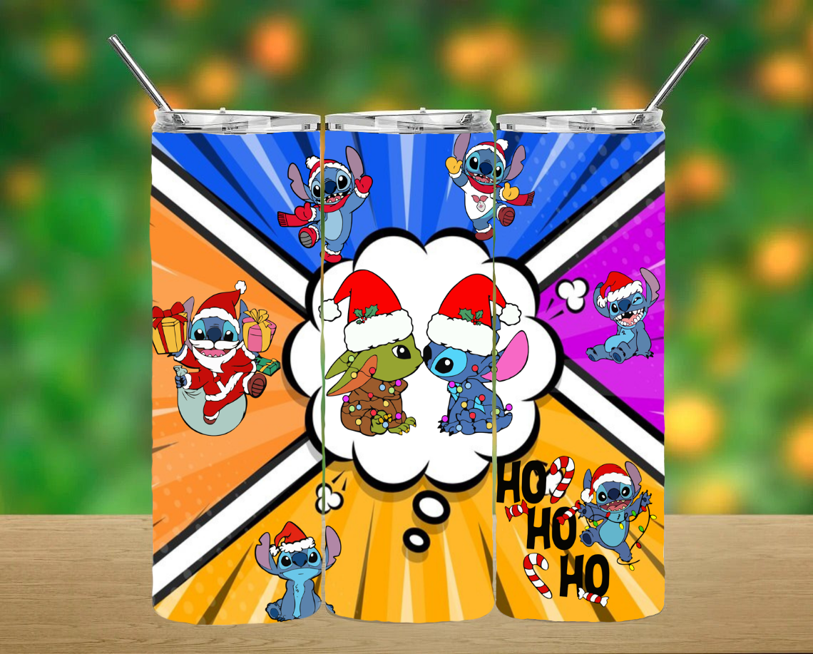 Christmas Stitch Tumbler