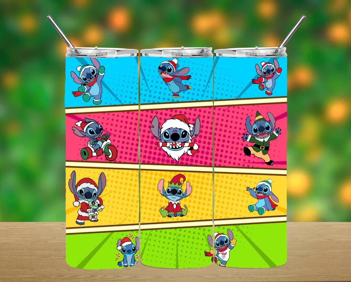 Christmas Stitch Tumbler