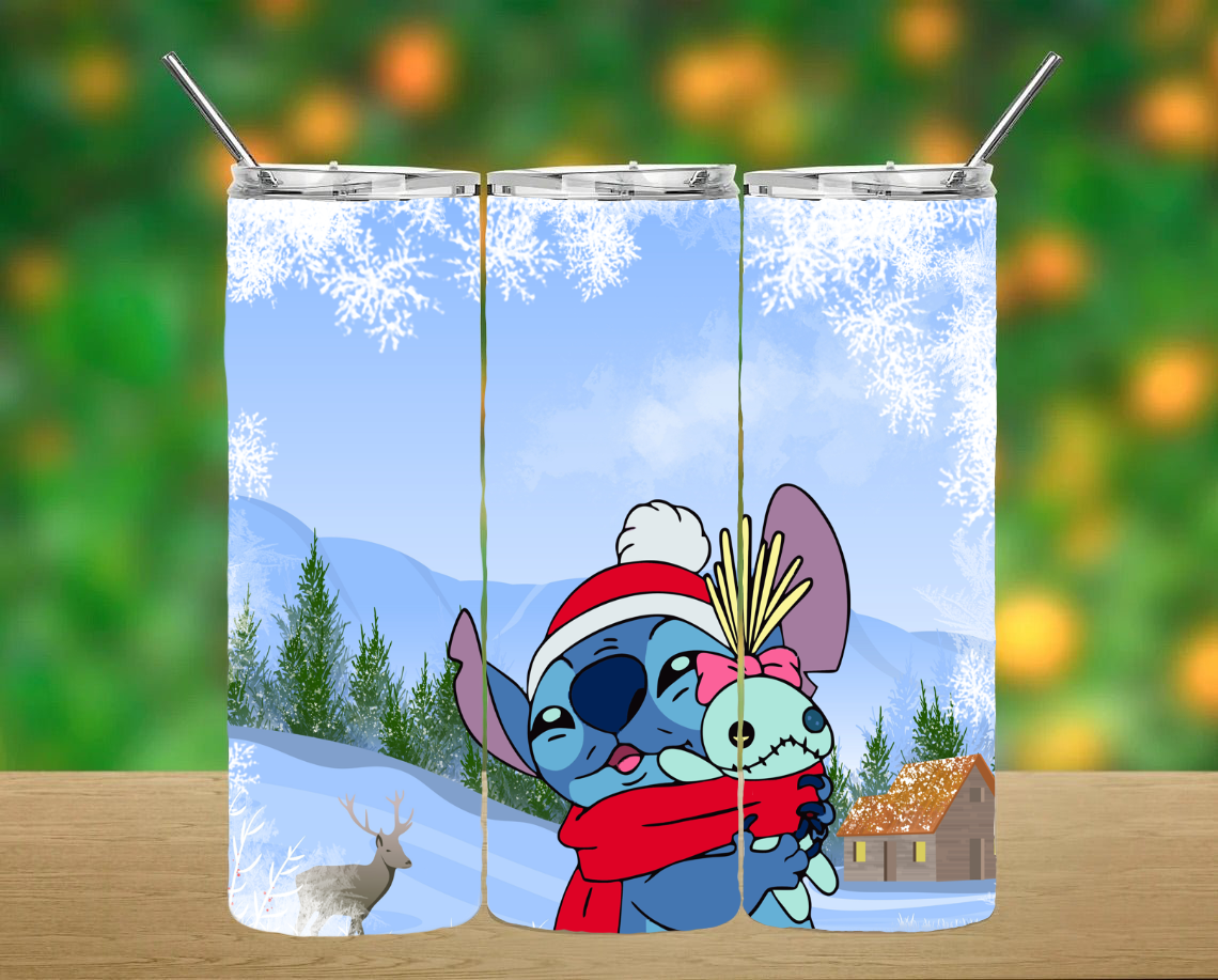 Christmas Stitch Tumbler