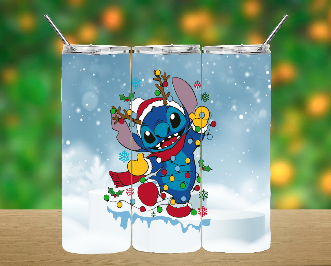 Christmas Stitch Tumbler