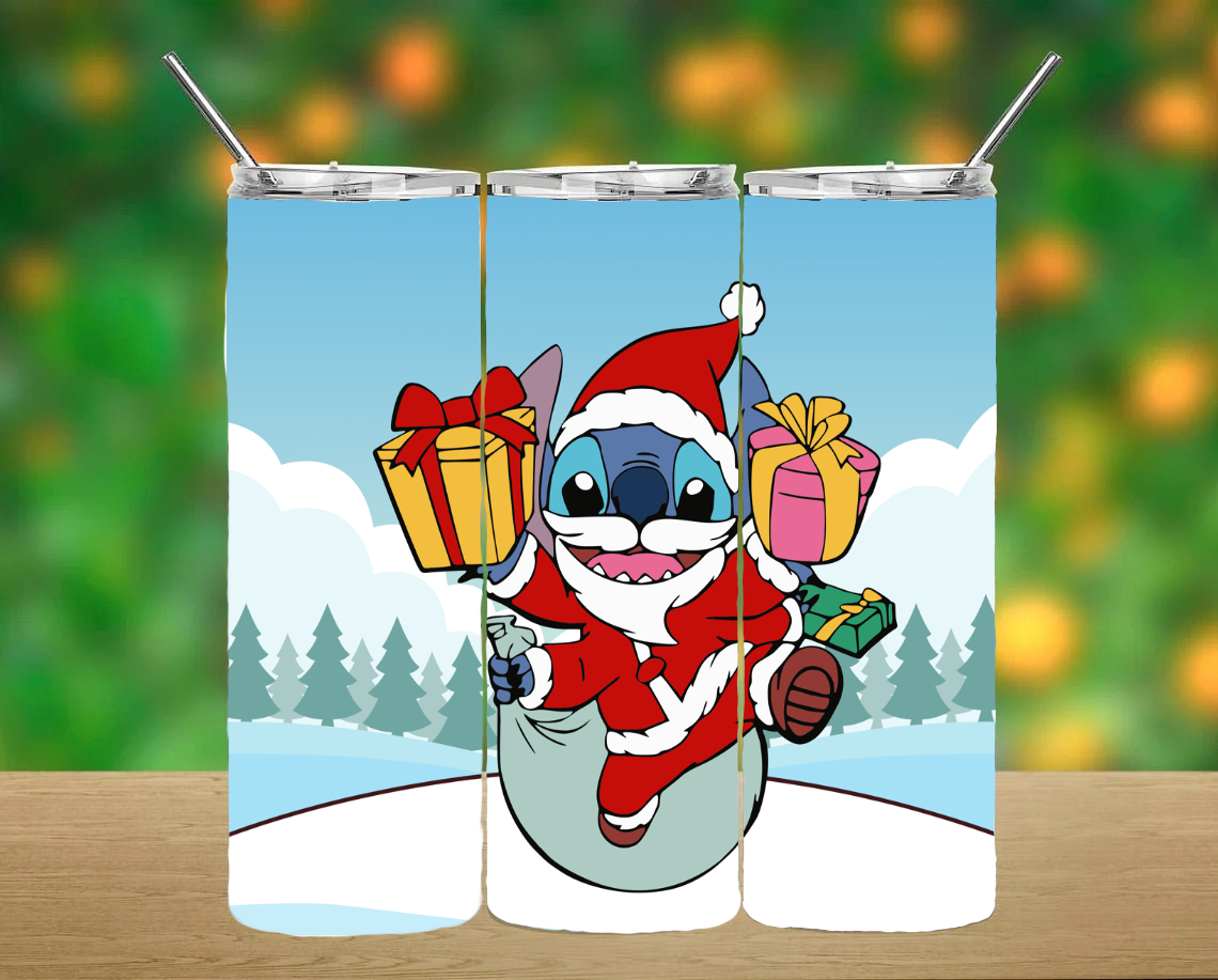 Christmas Stitch Tumbler