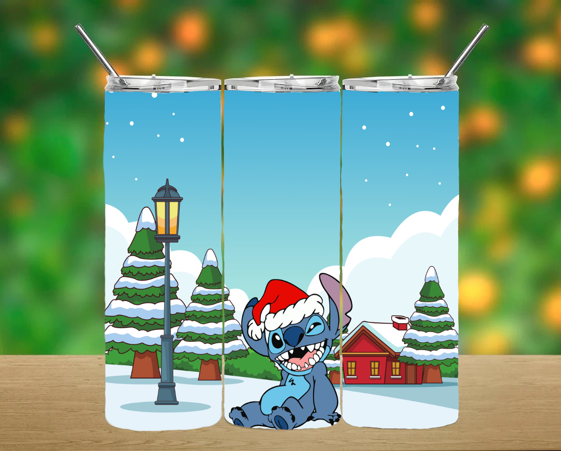 Christmas Stitch Tumbler