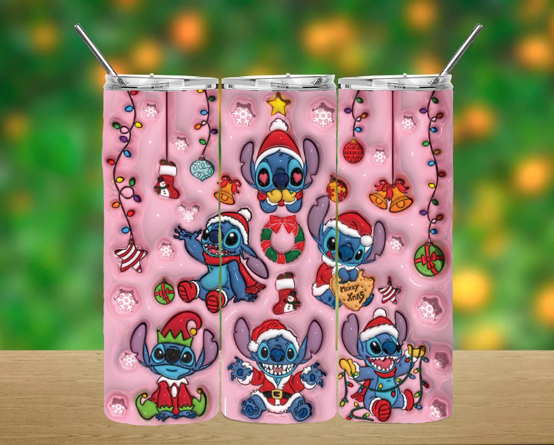 Christmas Stitch Tumbler
