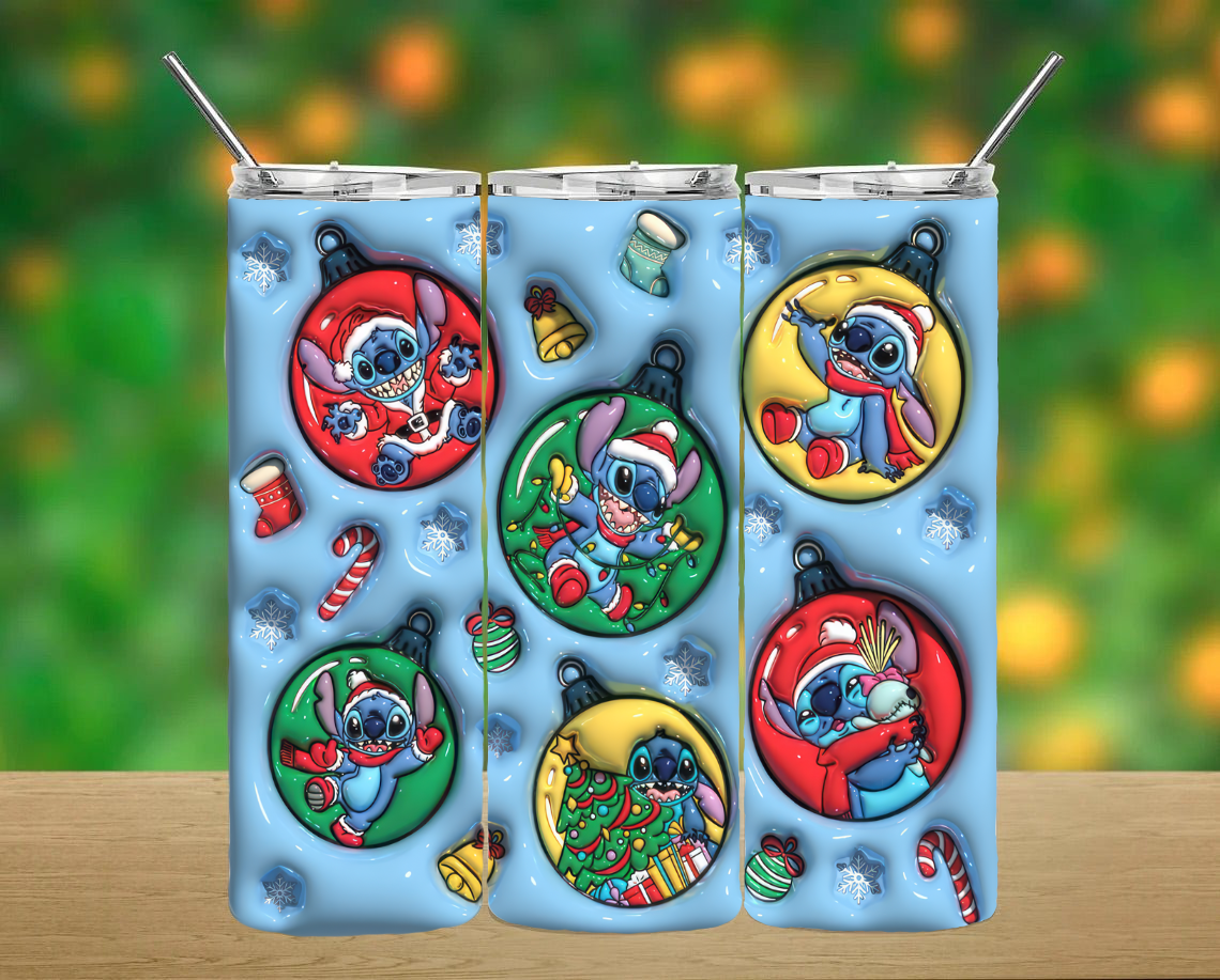 Christmas Stitch Tumbler