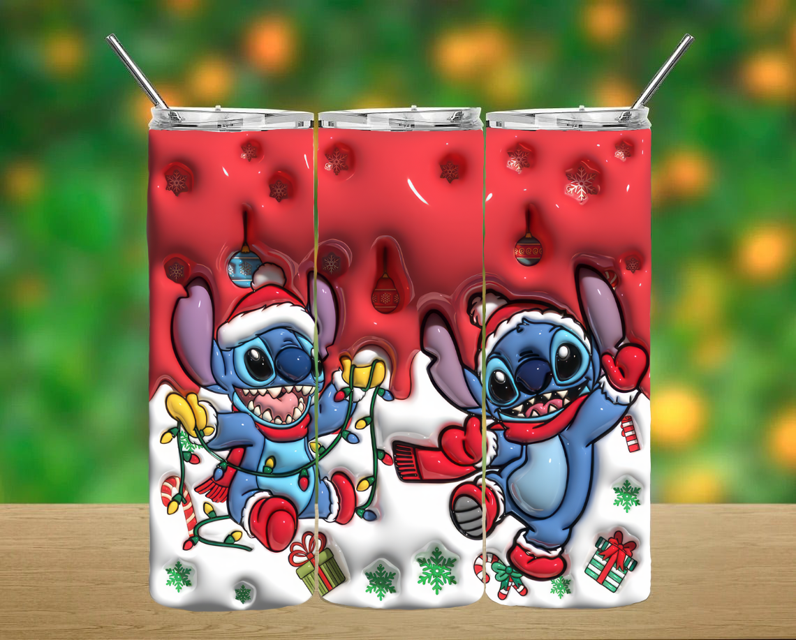 Christmas Stitch Tumbler