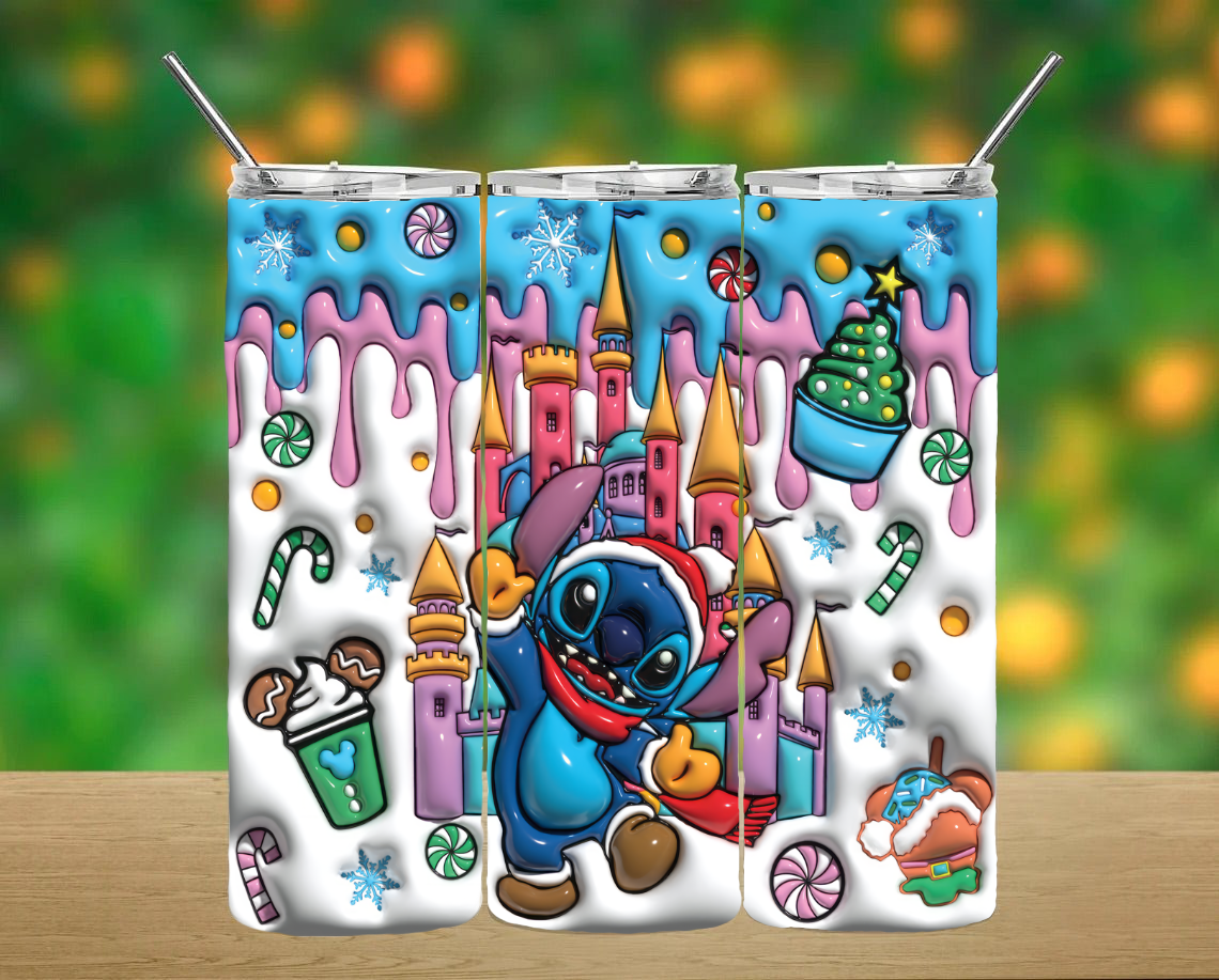 Christmas Stitch Tumbler