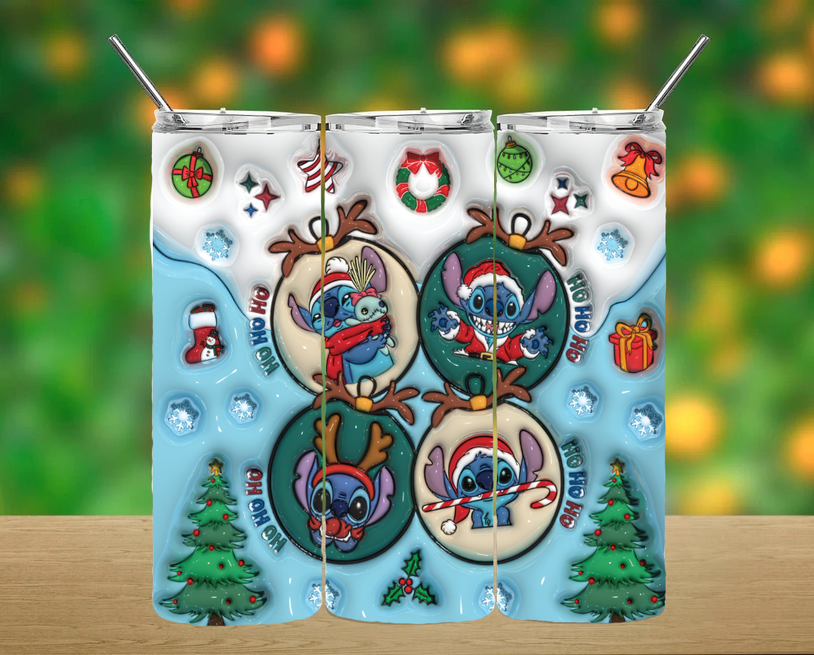 Christmas Stitch Tumbler