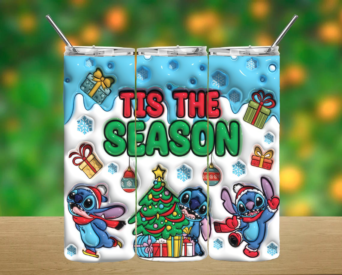 Christmas Stitch Tumbler