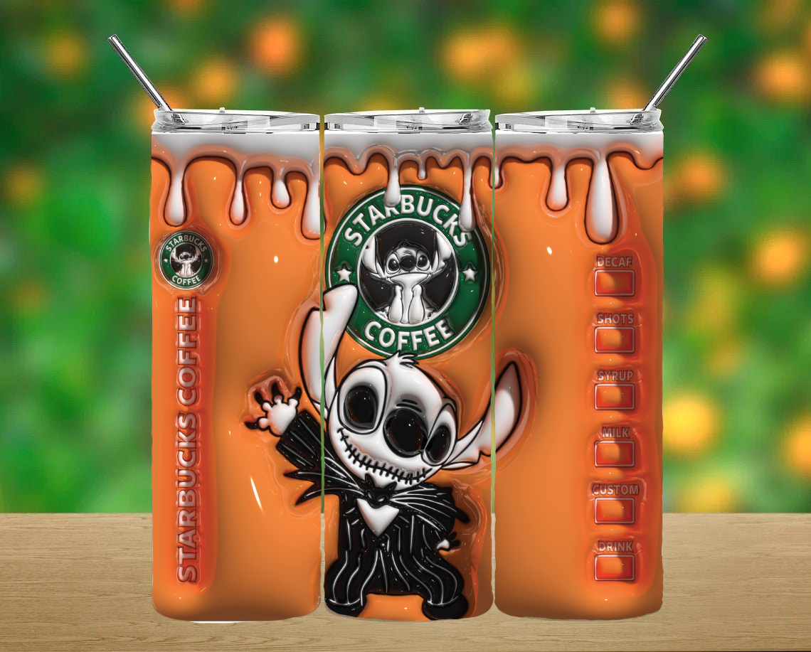 Halloween Stitch Tumbler