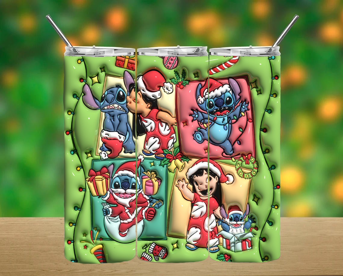 Christmas Stitch Tumbler