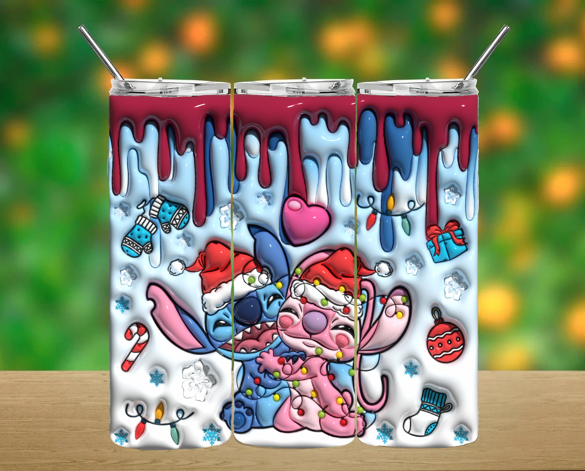 Christmas Stitch Tumbler