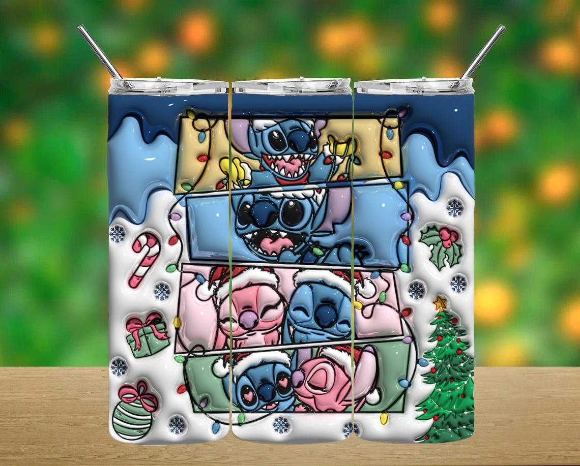 Christmas Stitch Tumbler