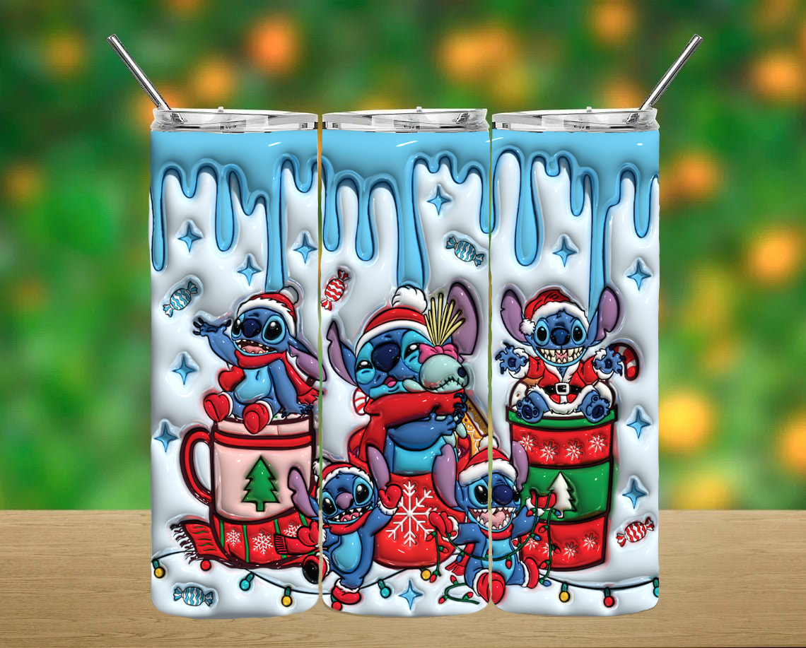 Christmas Stitch Tumbler