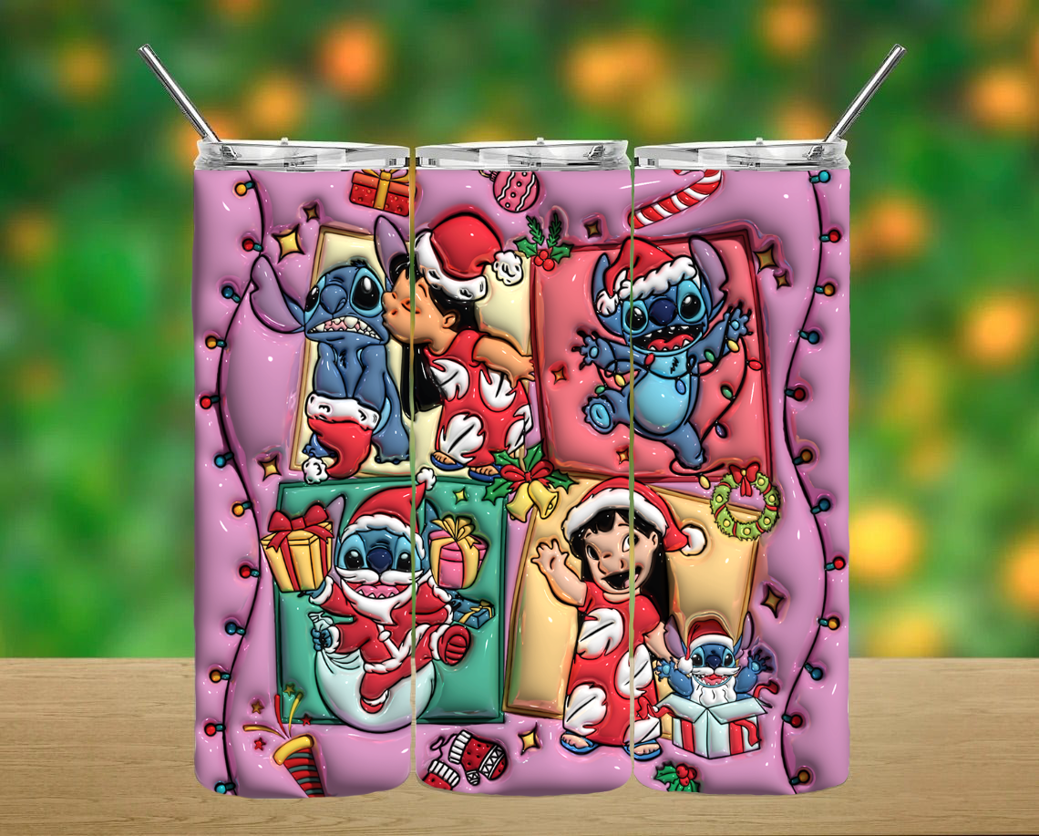 Christmas Stitch Tumbler