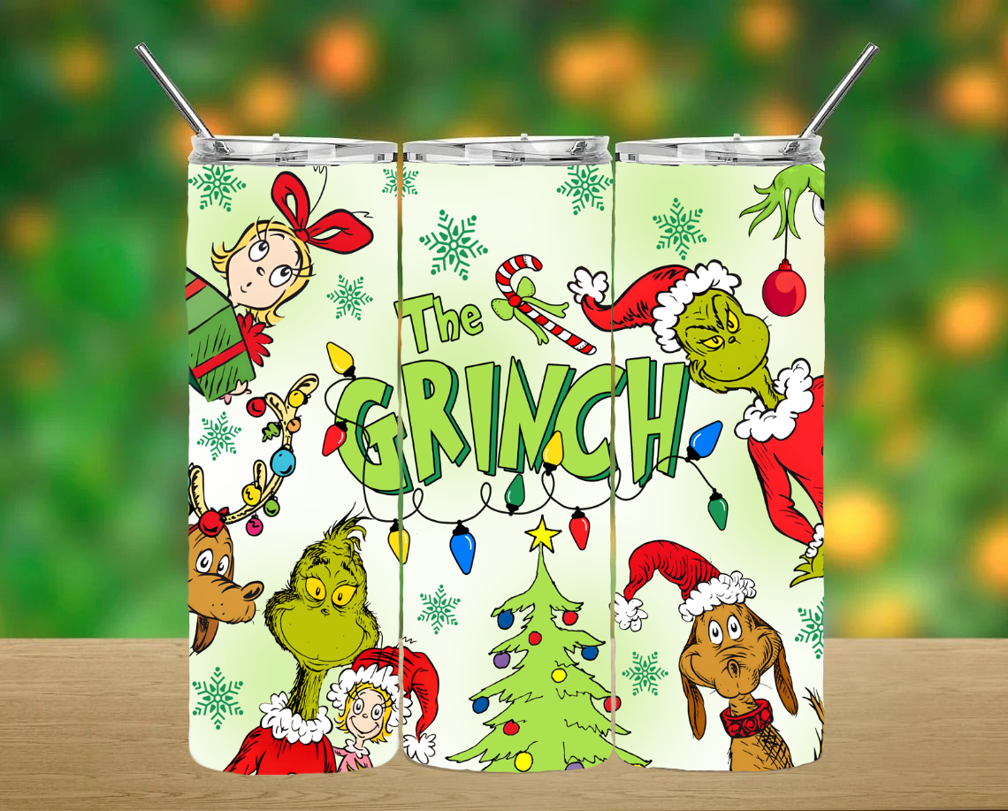 Christmas Grinch Tumbler