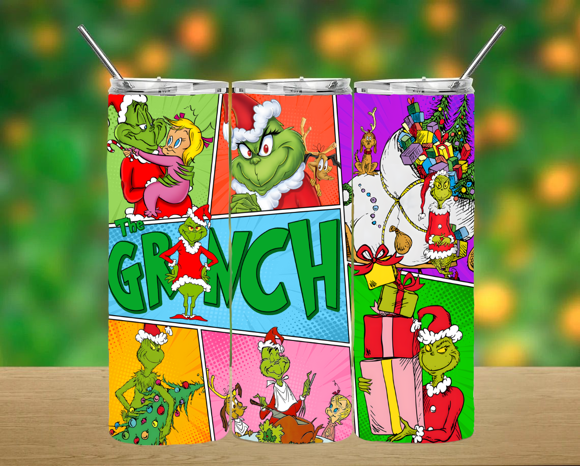 Christmas Grinch Tumbler