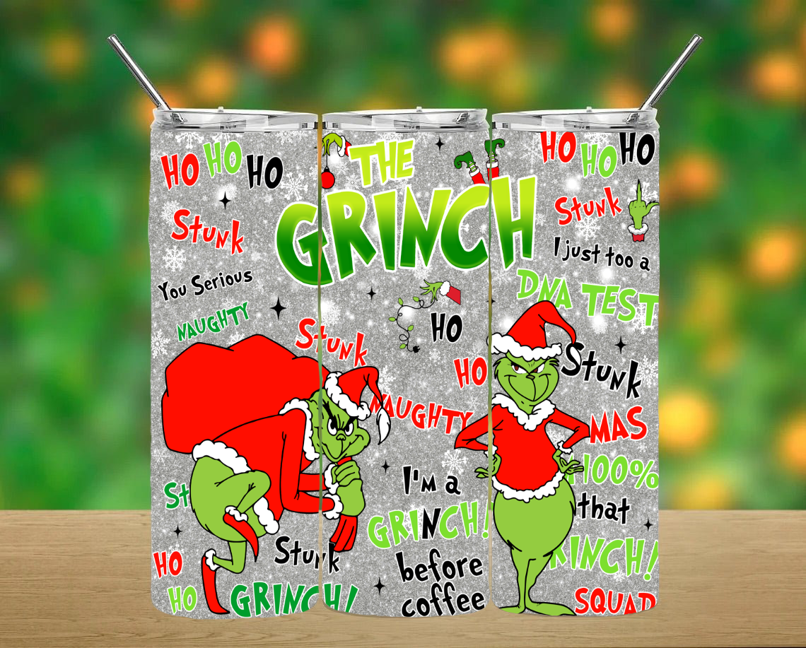 Christmas Grinch Tumbler