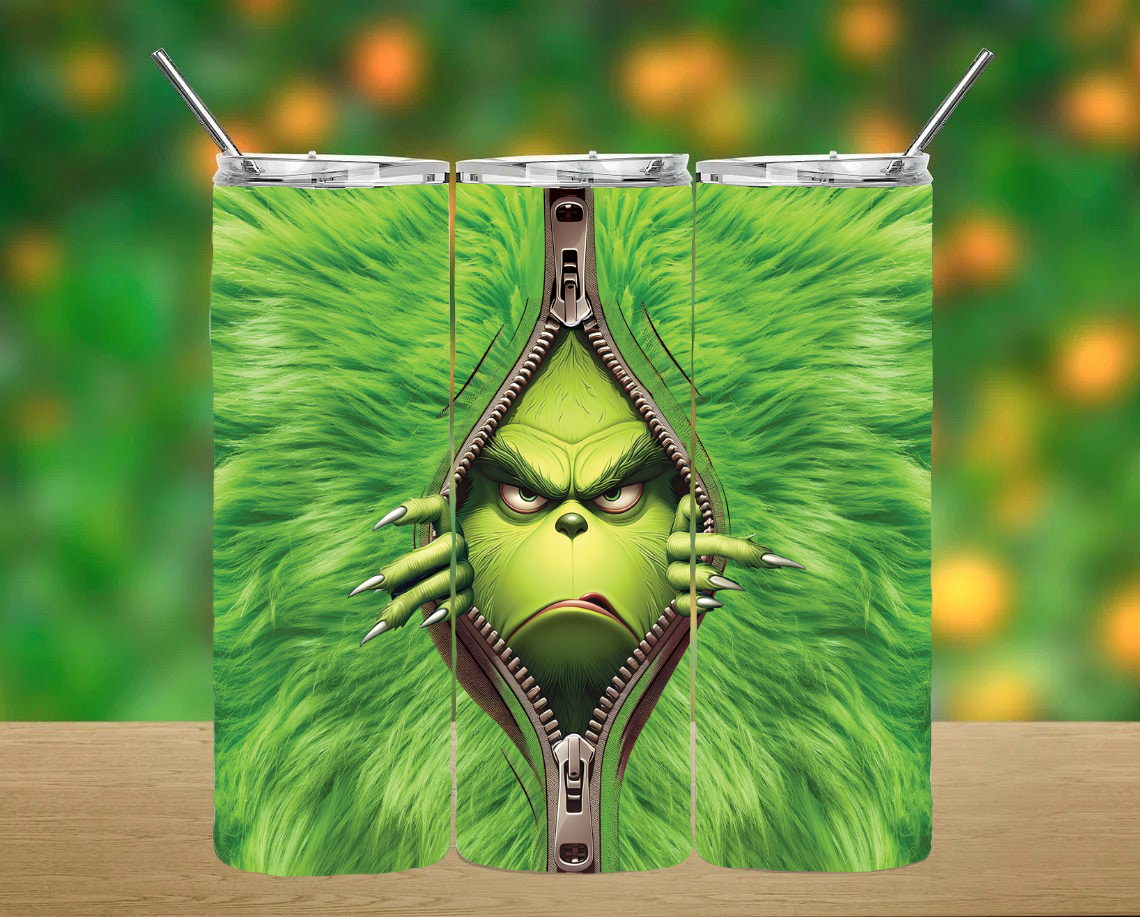 Christmas Grinch Tumbler