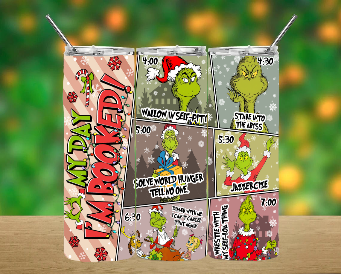Christmas Grinch Tumbler