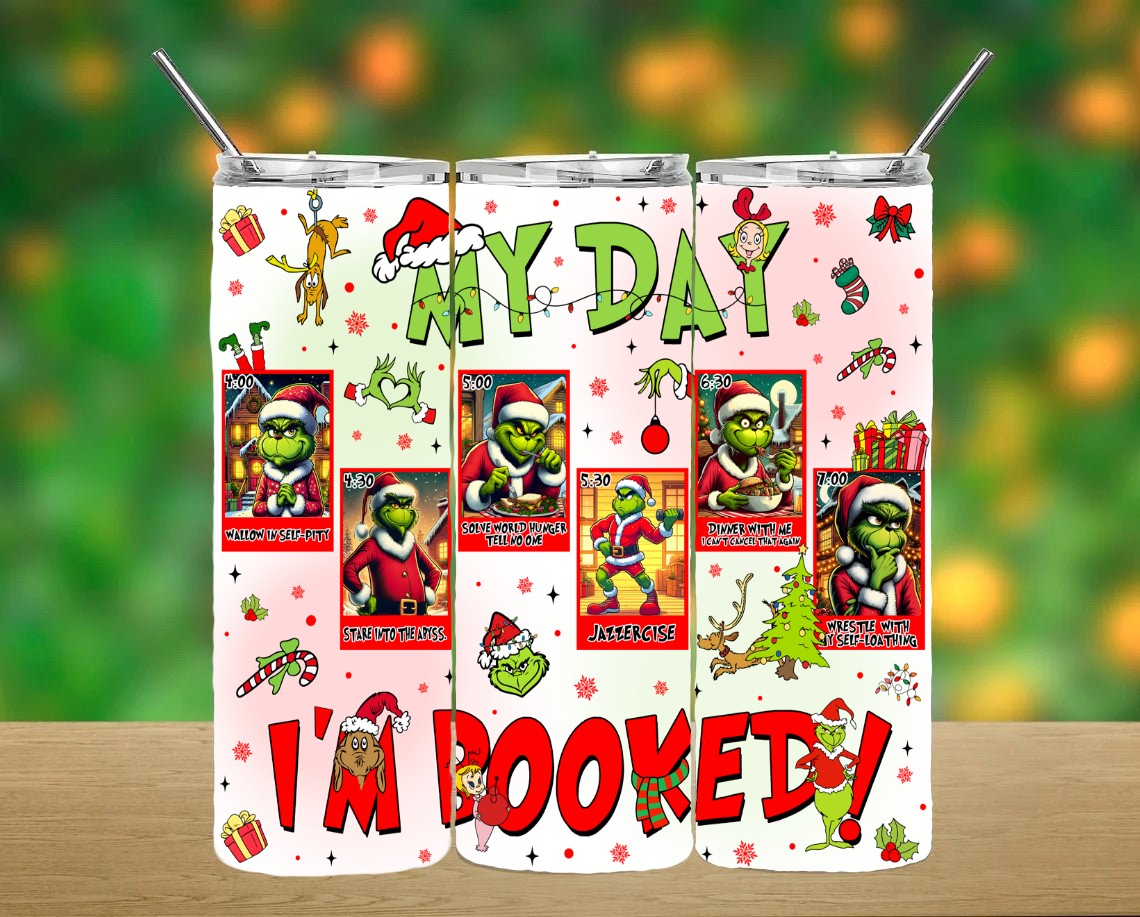 Christmas Grinch Tumbler