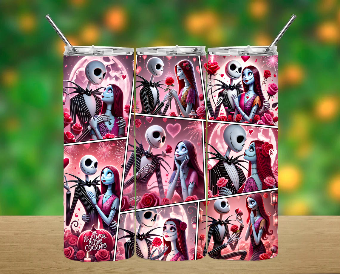 Nightmare Before Christmas Tumbler