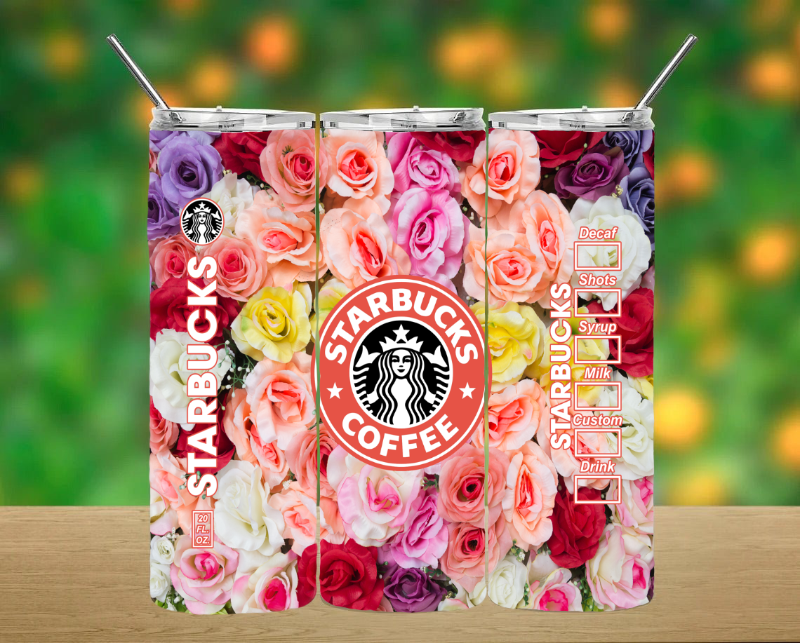 Flower Tumbler