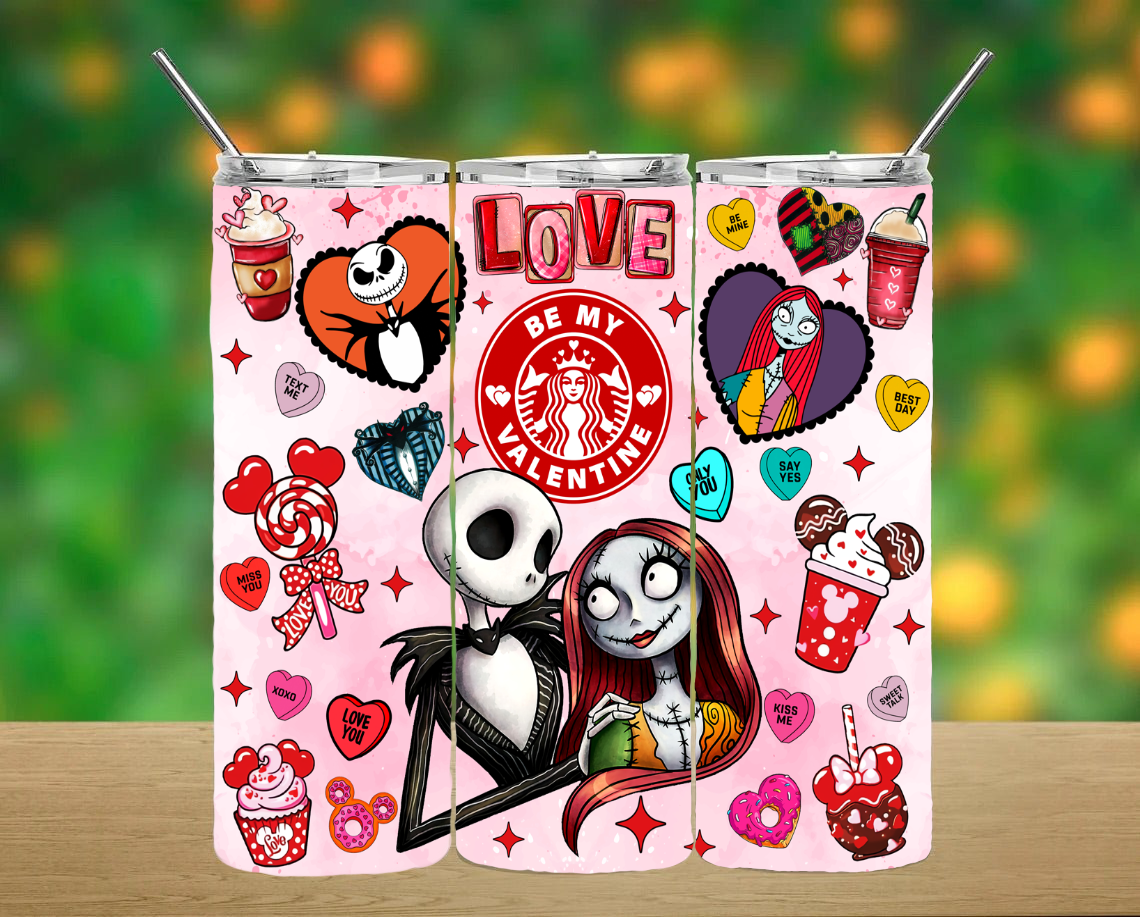 Nightmare Before Christmas Tumbler
