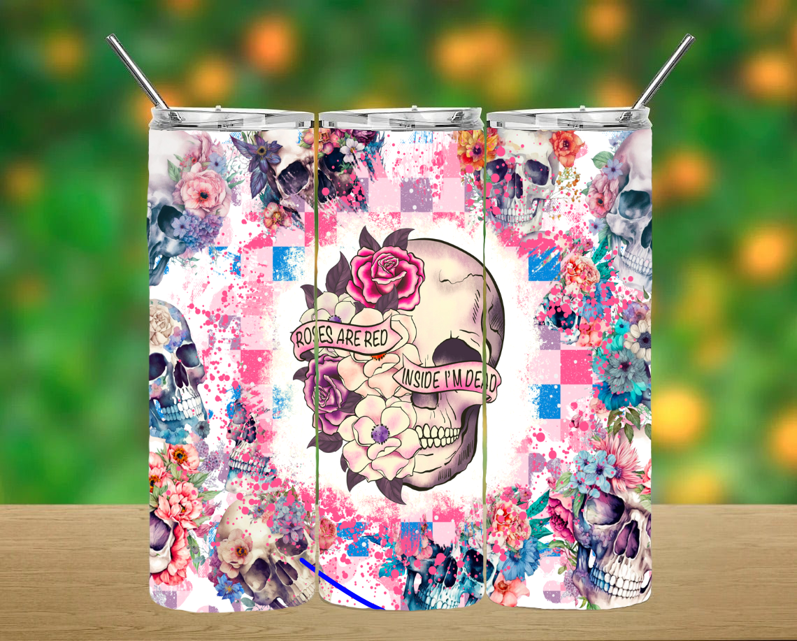 Skull Tumbler