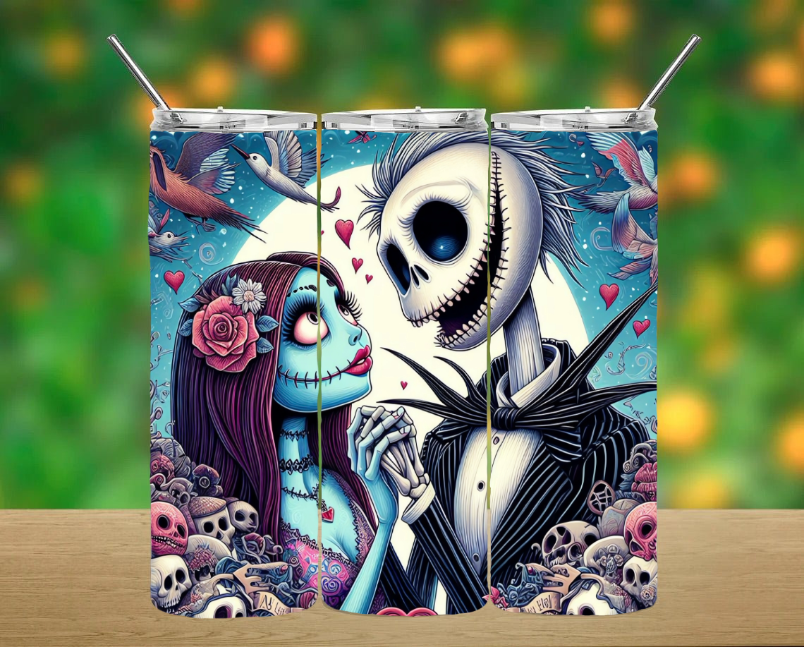 Nightmare Before Christmas Tumbler