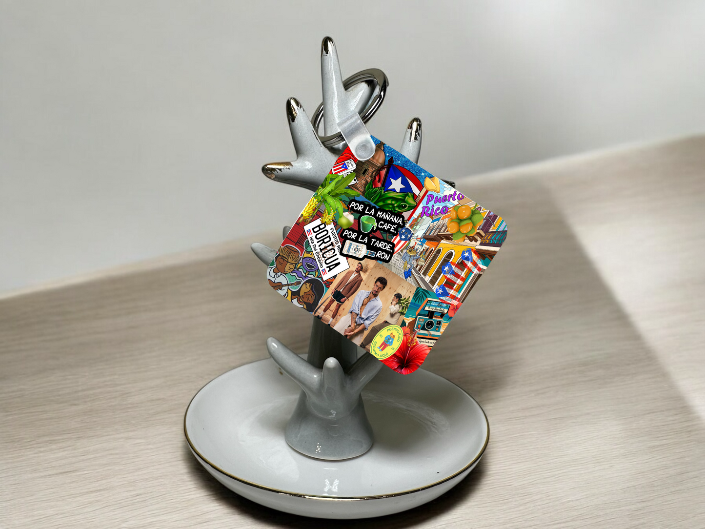 Square Keychain
